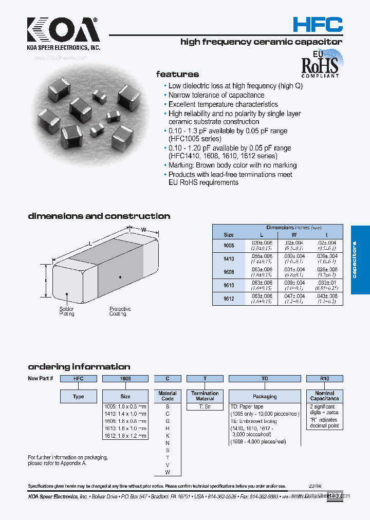 HFC1410_874100.PDF Datasheet