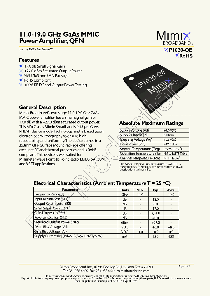 XP1020-QE-EV1_719587.PDF Datasheet