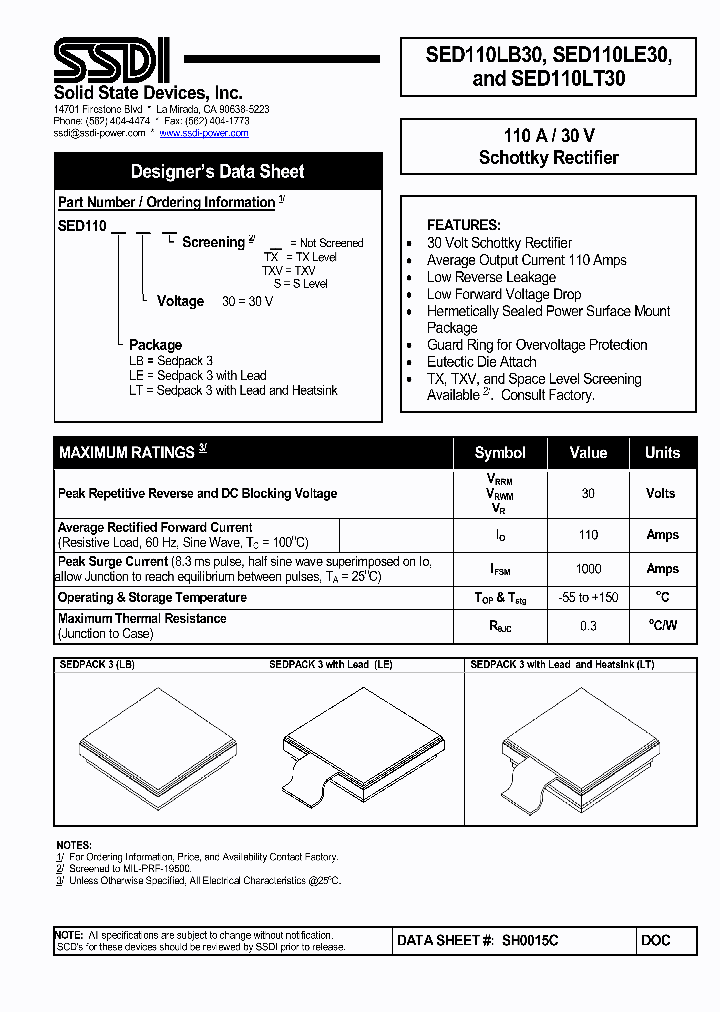 SED110LB301_1178426.PDF Datasheet