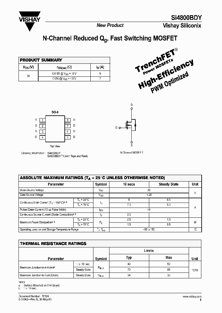 SI4800BDY_1220925.PDF Datasheet