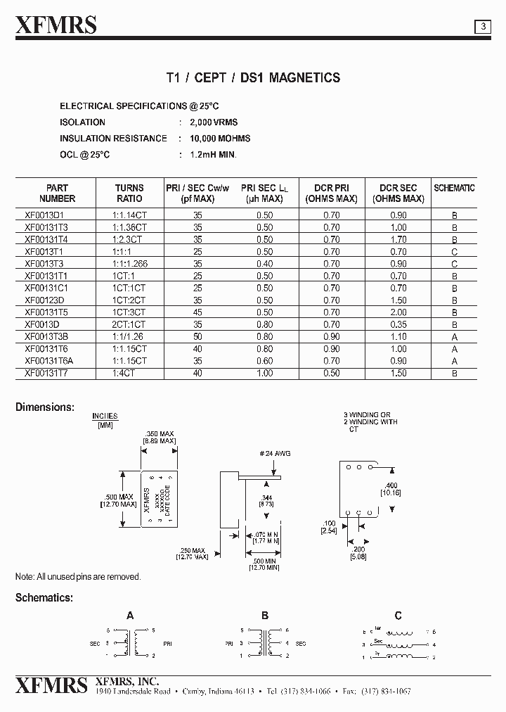 XF0013T3B_1204967.PDF Datasheet