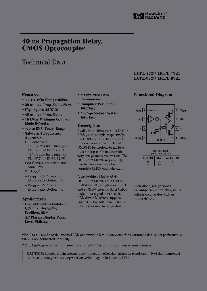 HCPL0720560_740266.PDF Datasheet