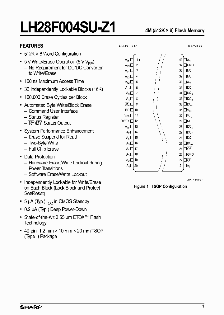 LH28F004SU-Z1_1251401.PDF Datasheet