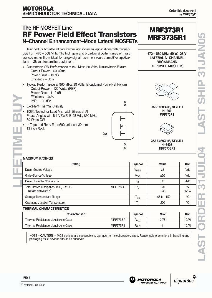 MRF373D_1268390.PDF Datasheet