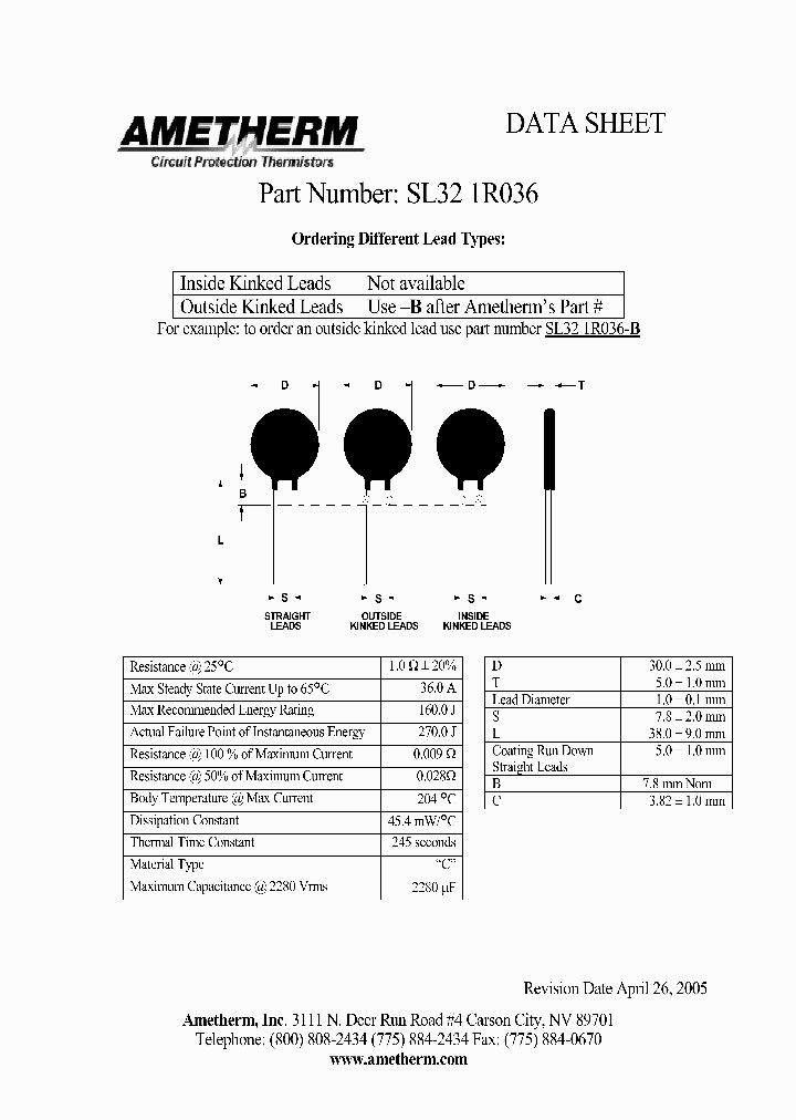 SL321R036_1299315.PDF Datasheet