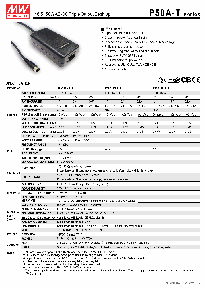 P50A13A-R1B_1314703.PDF Datasheet