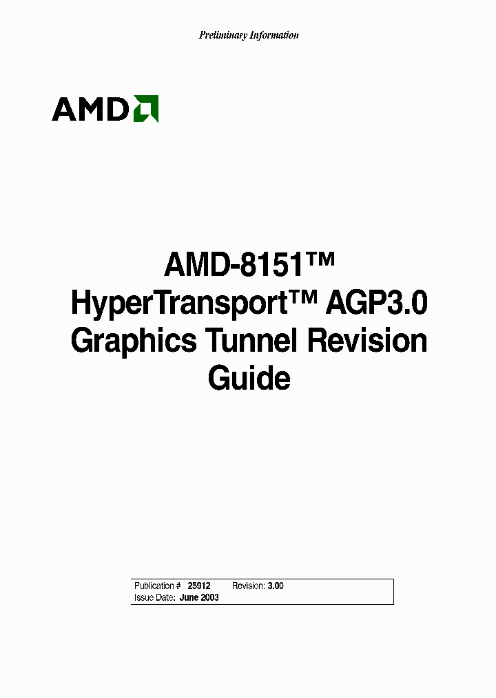 AMD-8151_1325180.PDF Datasheet