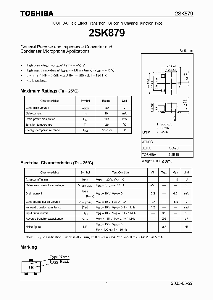 2SK879_1326181.PDF Datasheet