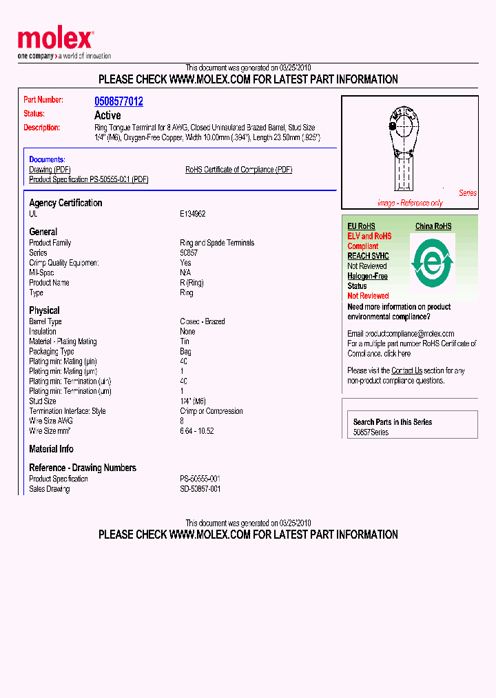 50857-7012_1334722.PDF Datasheet