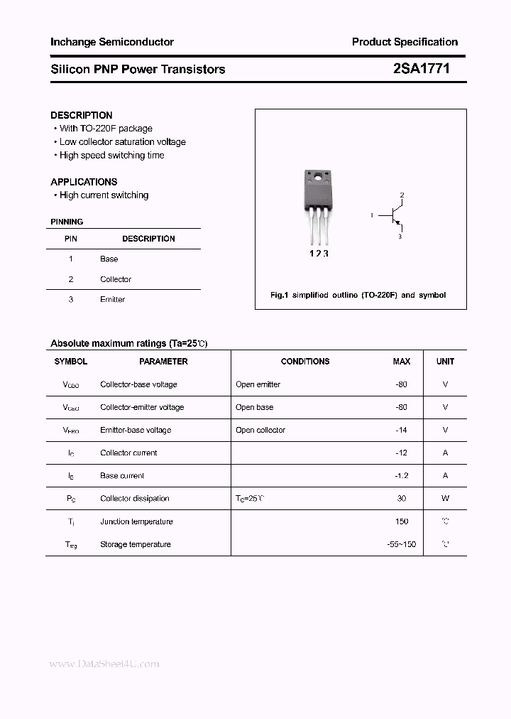 2SA1771_930632.PDF Datasheet