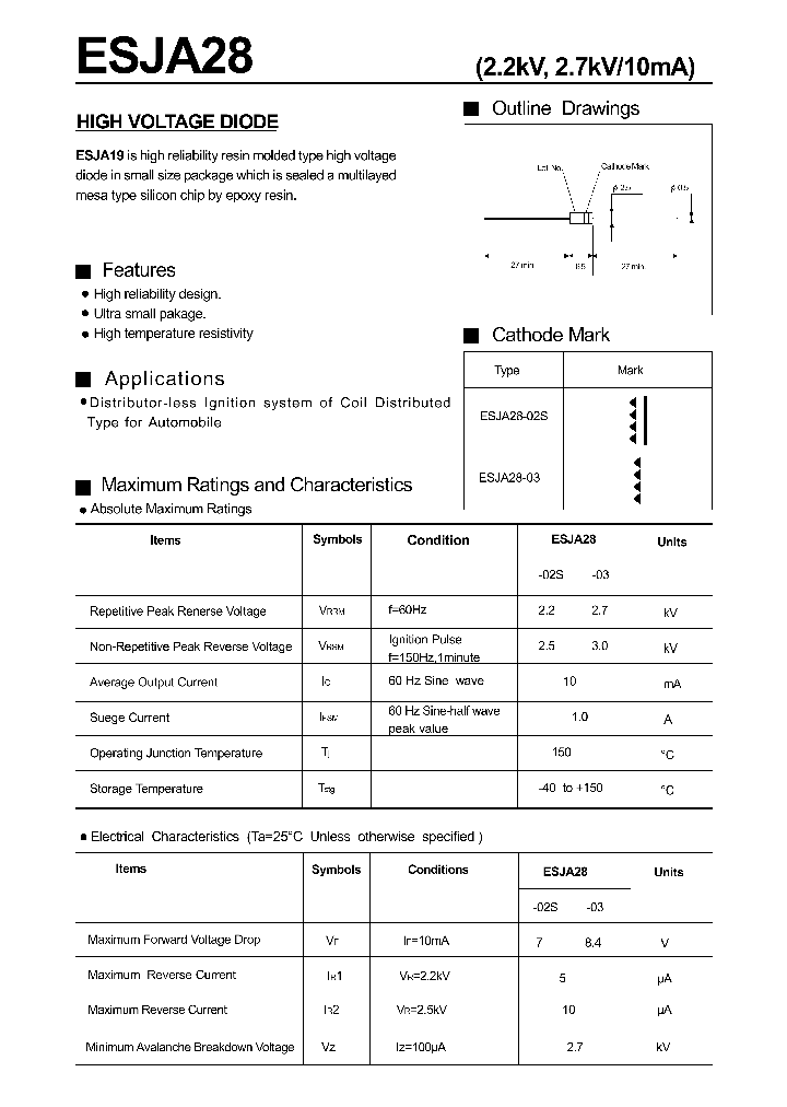 ESJA28-03_797099.PDF Datasheet