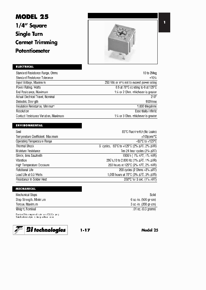 25PR10_797873.PDF Datasheet