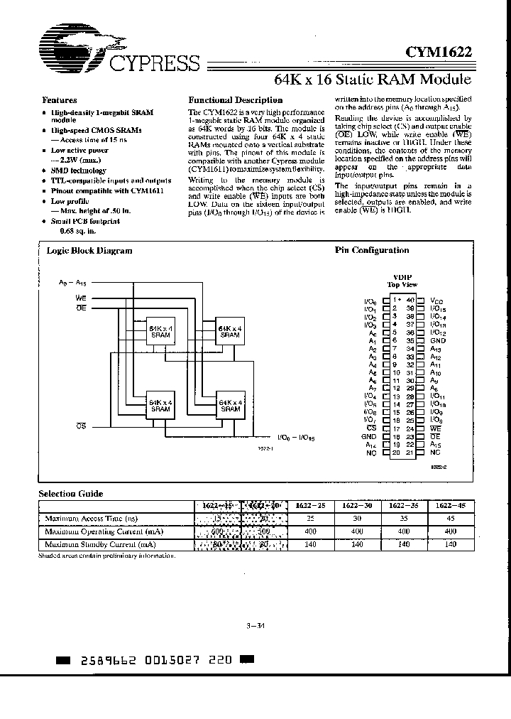 CYM1622PV-15C_800450.PDF Datasheet