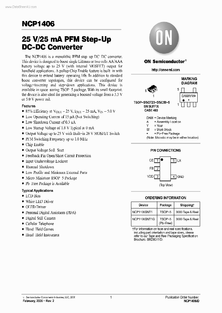 NCP1406_1029024.PDF Datasheet