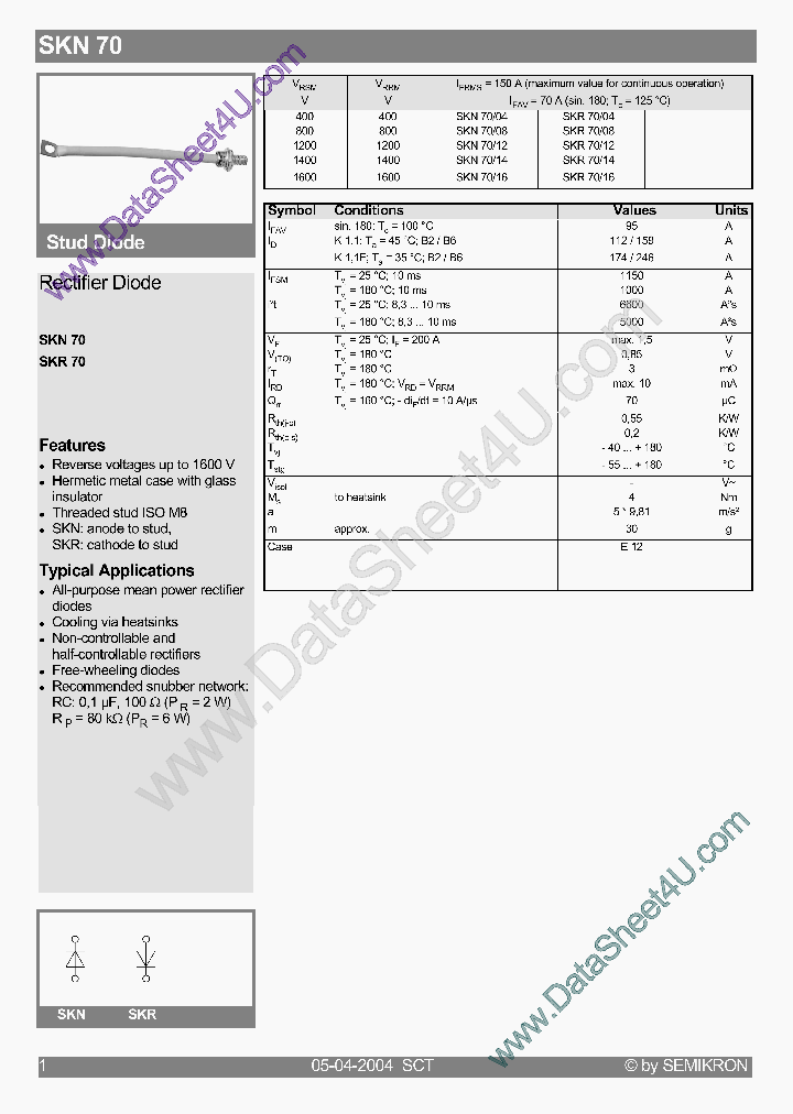 SKR70_1197096.PDF Datasheet