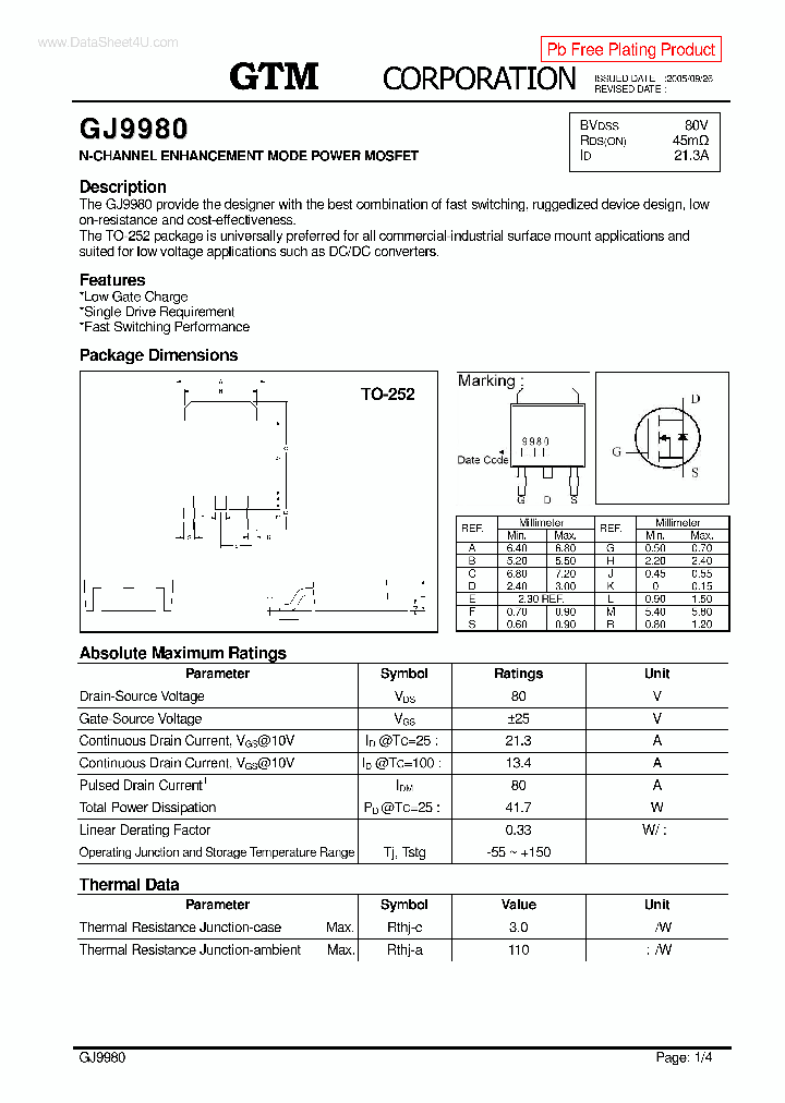 GJ9980_1199827.PDF Datasheet