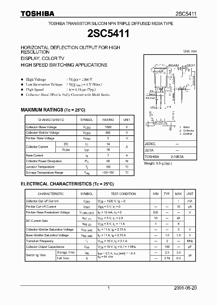 2SC5411_1402783.PDF Datasheet