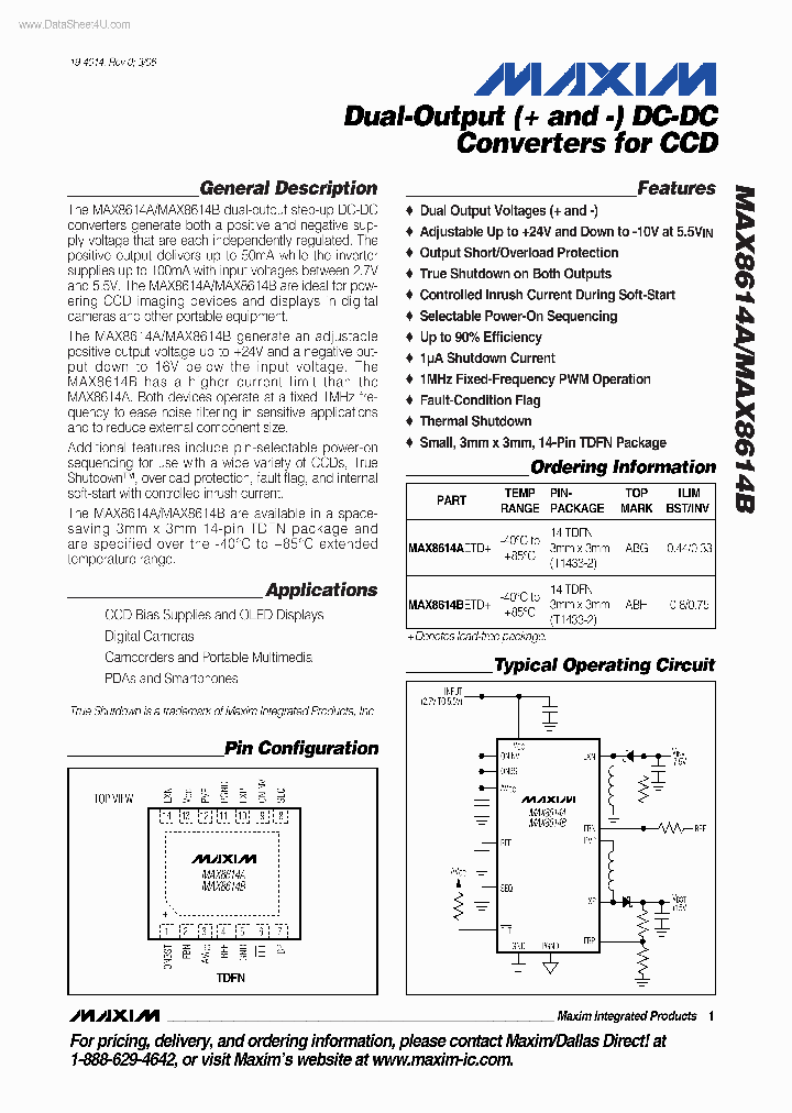 MAX8614A_1236210.PDF Datasheet