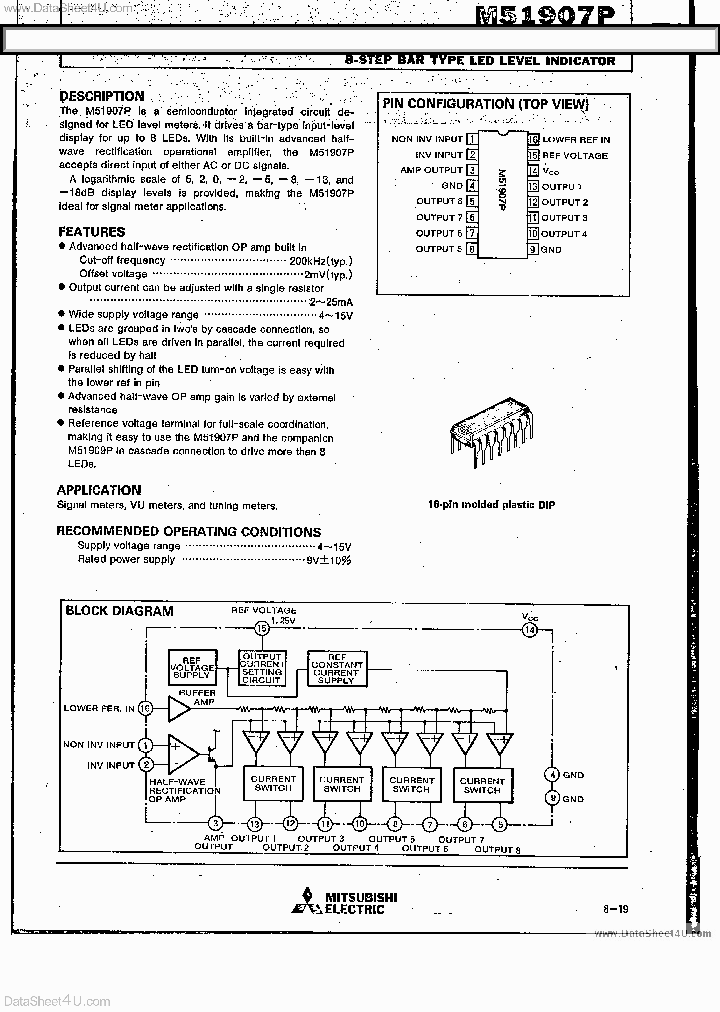 M51907P_1235062.PDF Datasheet