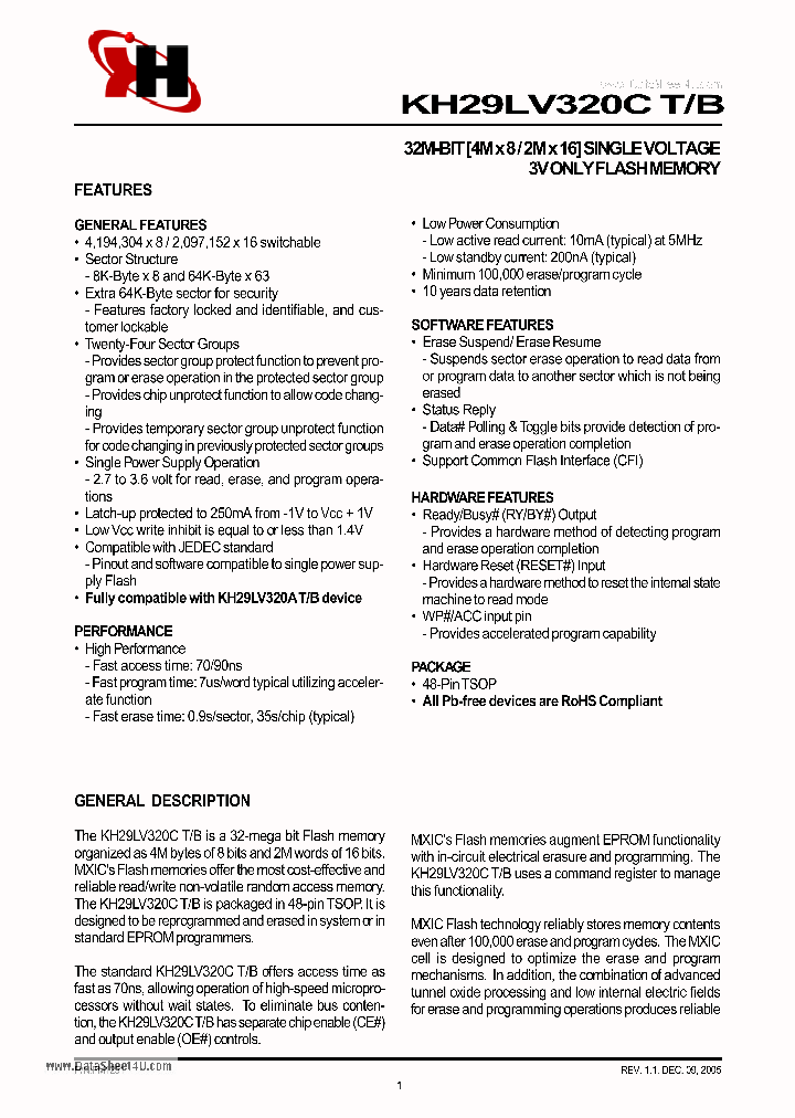 KH29LV320CB_1242321.PDF Datasheet