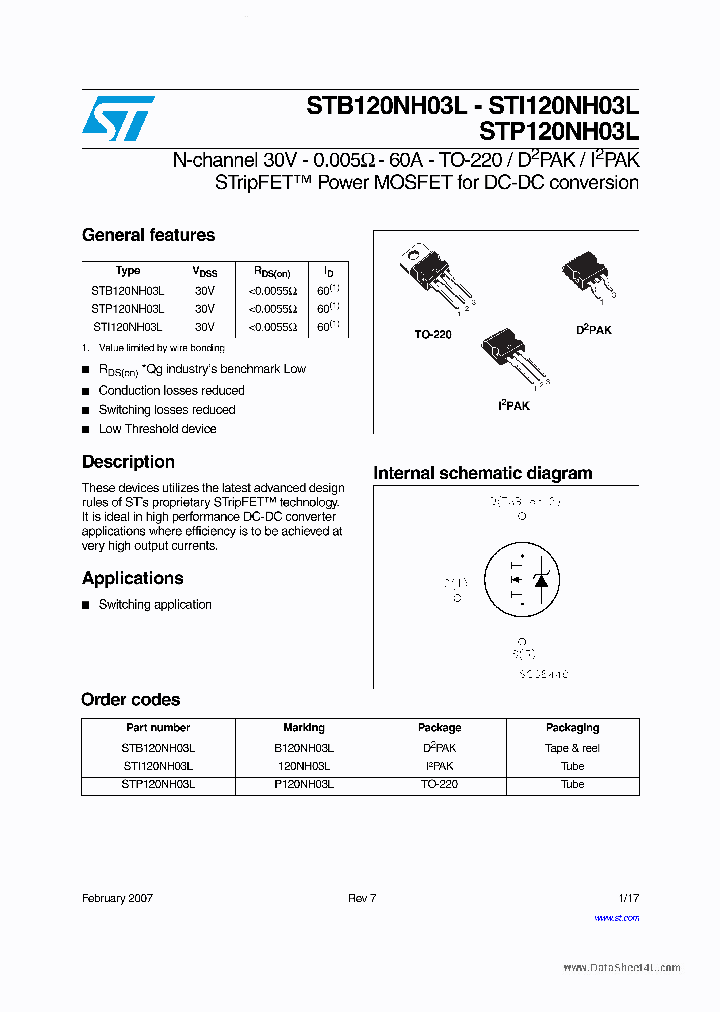 STP120NH03L_1253639.PDF Datasheet