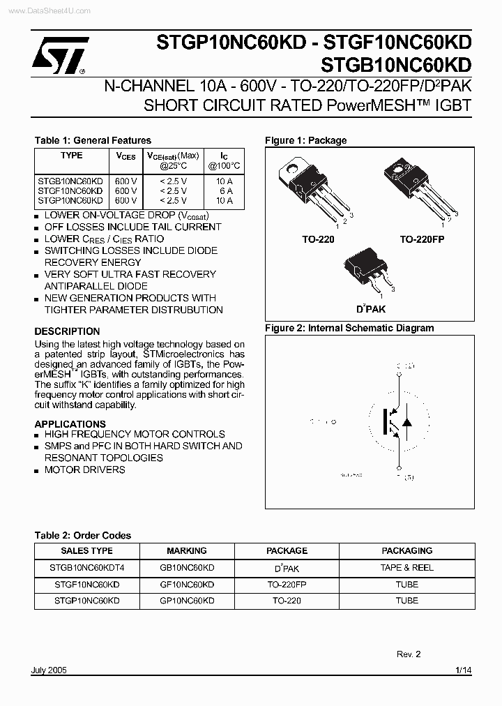 STGB10NC60KD_1253253.PDF Datasheet