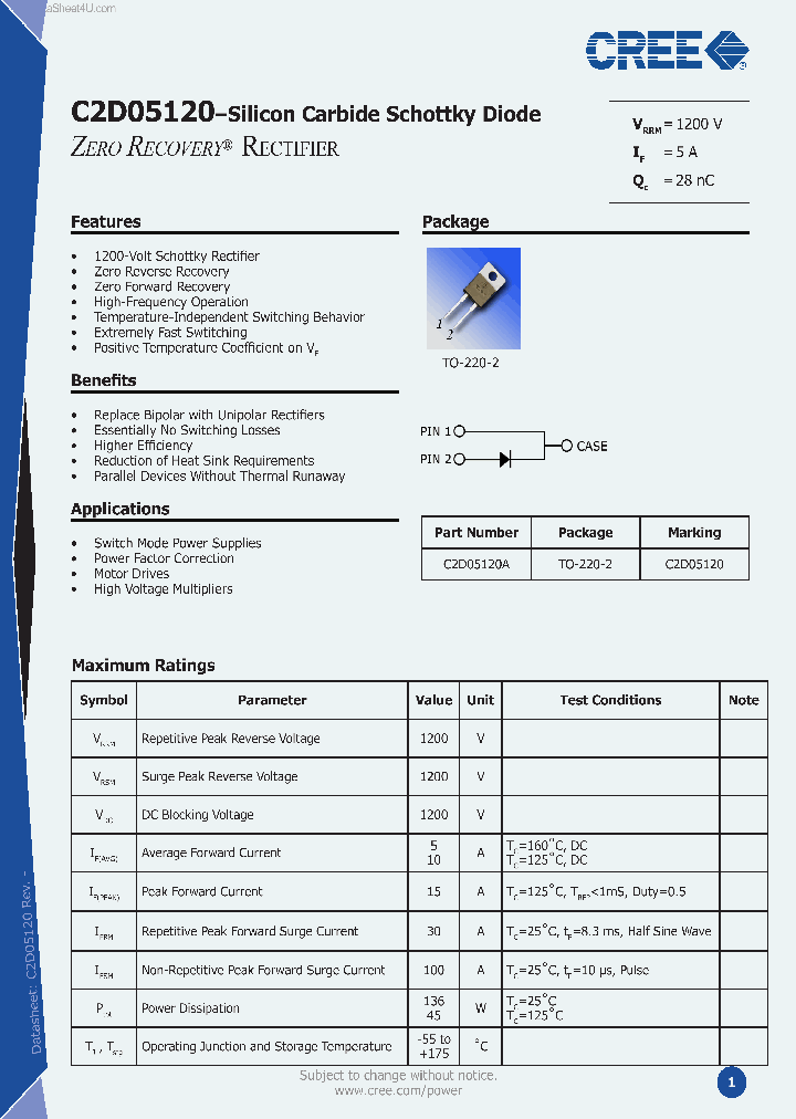 C2D05120_1262044.PDF Datasheet
