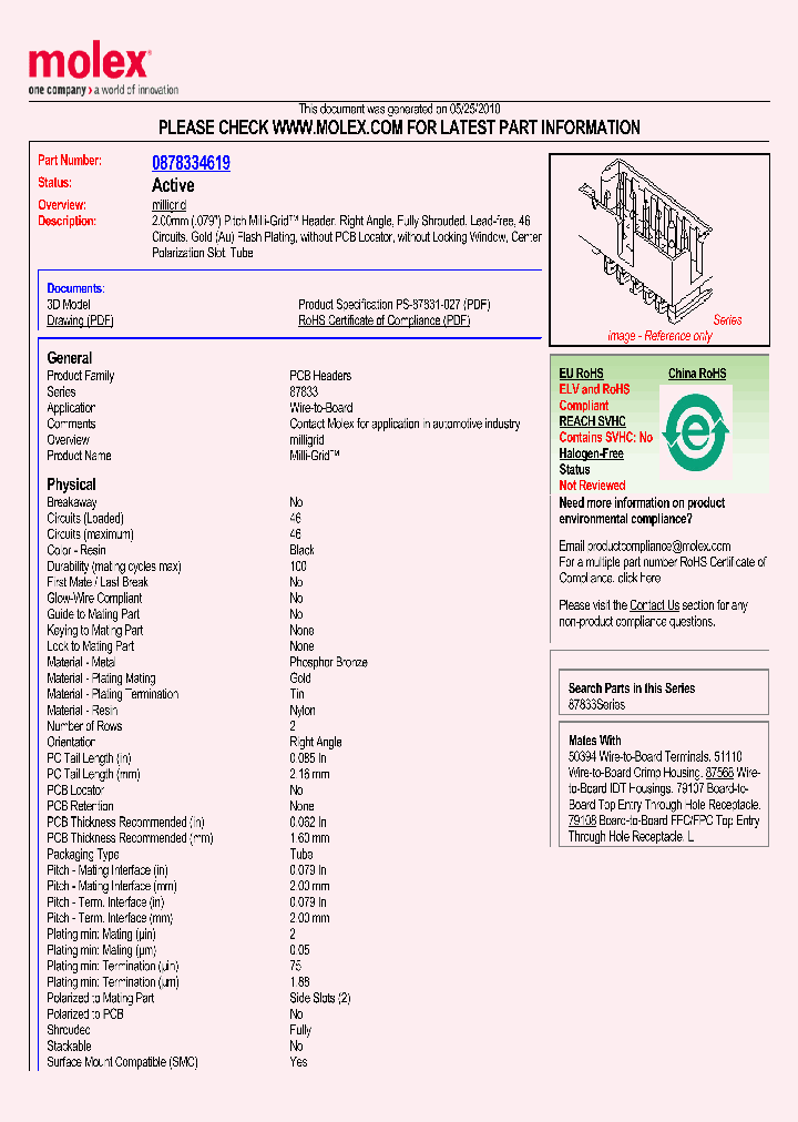 87833-4619_1428364.PDF Datasheet