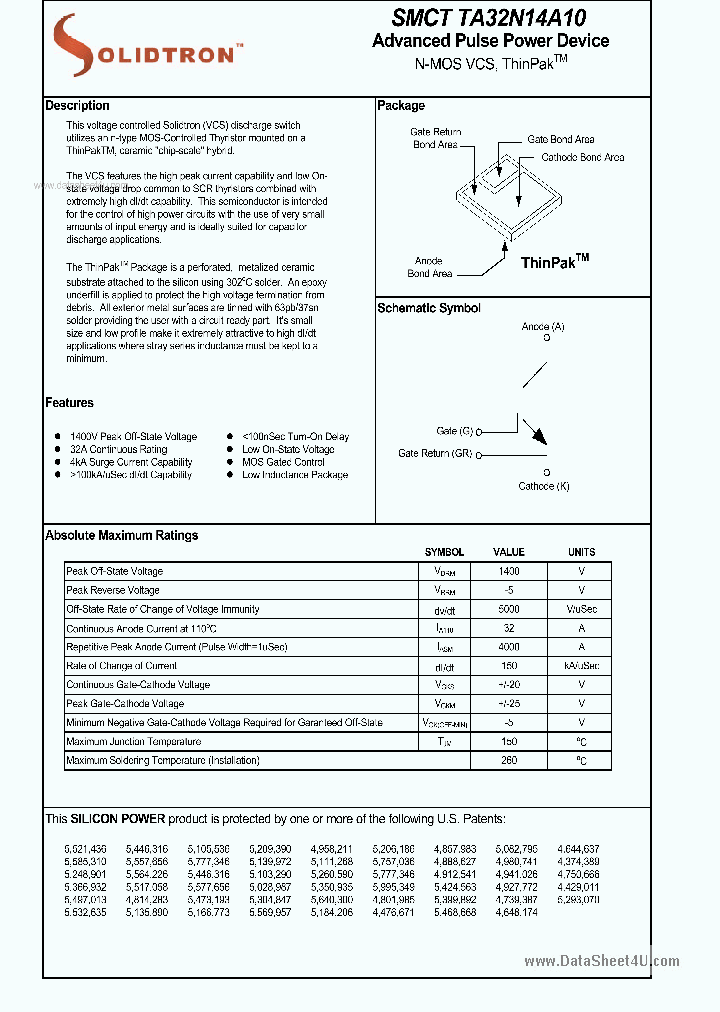 SMCTTA32N14A10_1380955.PDF Datasheet