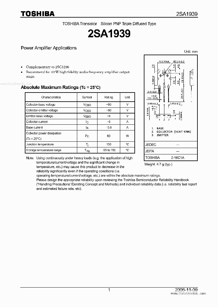 A1939_1377538.PDF Datasheet