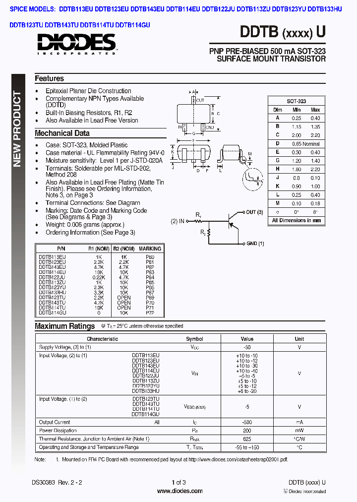 DDTB143EU_1439633.PDF Datasheet