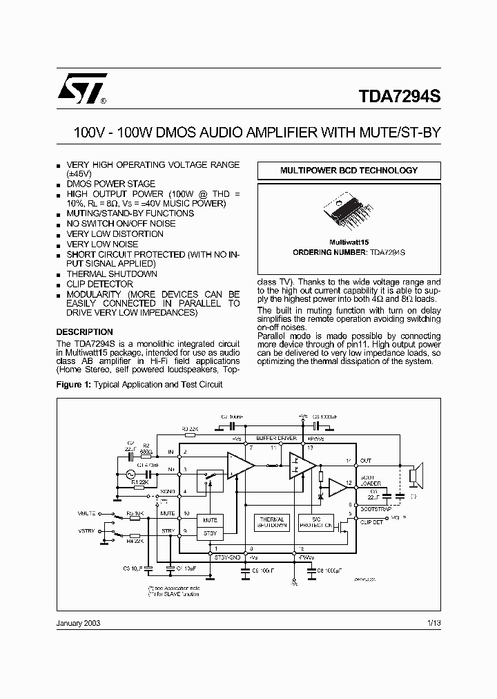 TDA7294S_1440317.PDF Datasheet