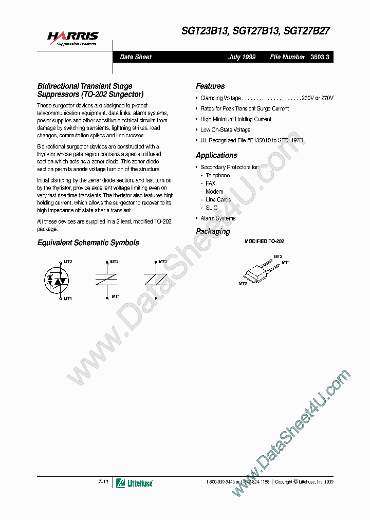 SGT27B13_1381315.PDF Datasheet