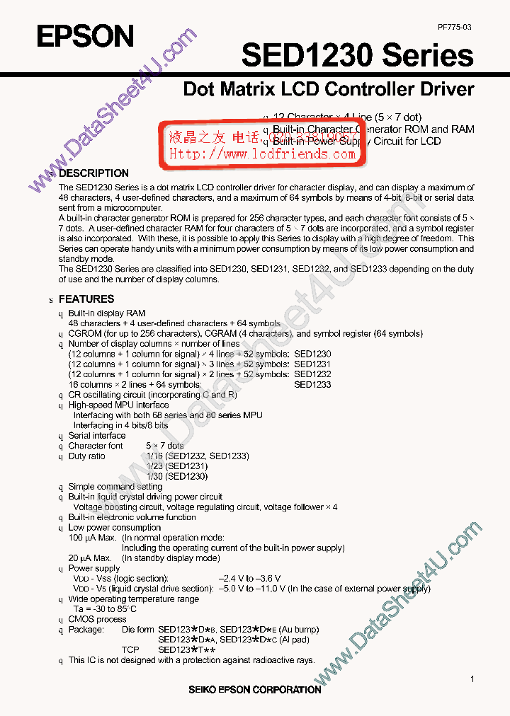 SED1230_1393832.PDF Datasheet