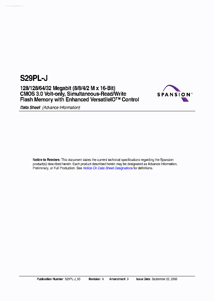 S29PL032J_1393027.PDF Datasheet
