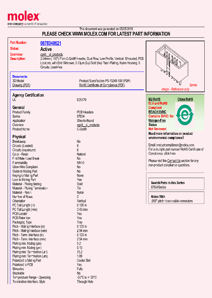 87834-0621_1456887.PDF Datasheet