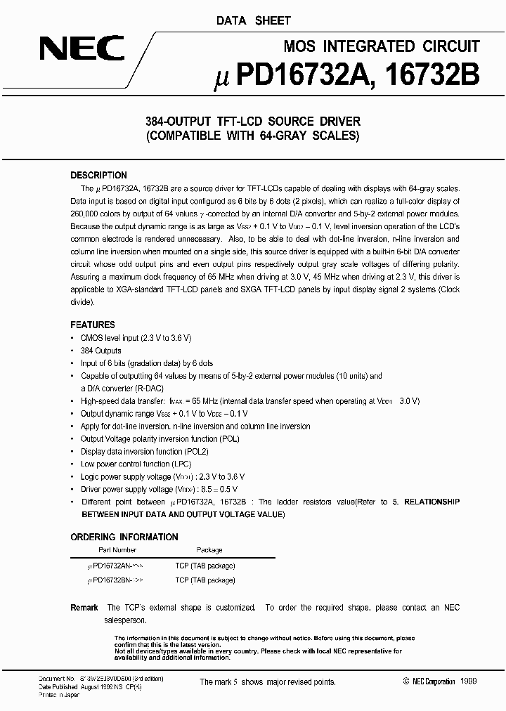 UPD16732BN-XXX_1473107.PDF Datasheet