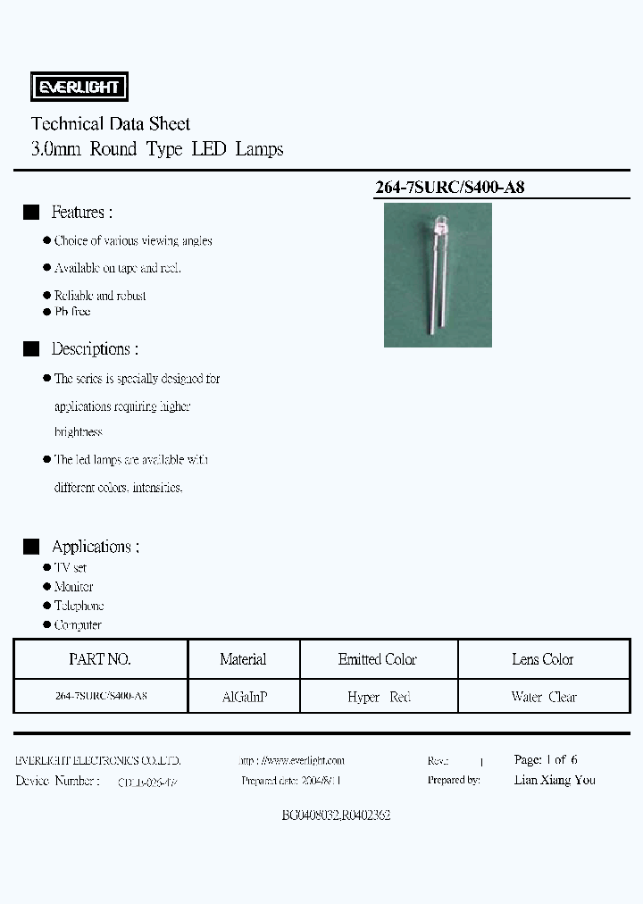 264-7SURC-S400-A804_1479755.PDF Datasheet