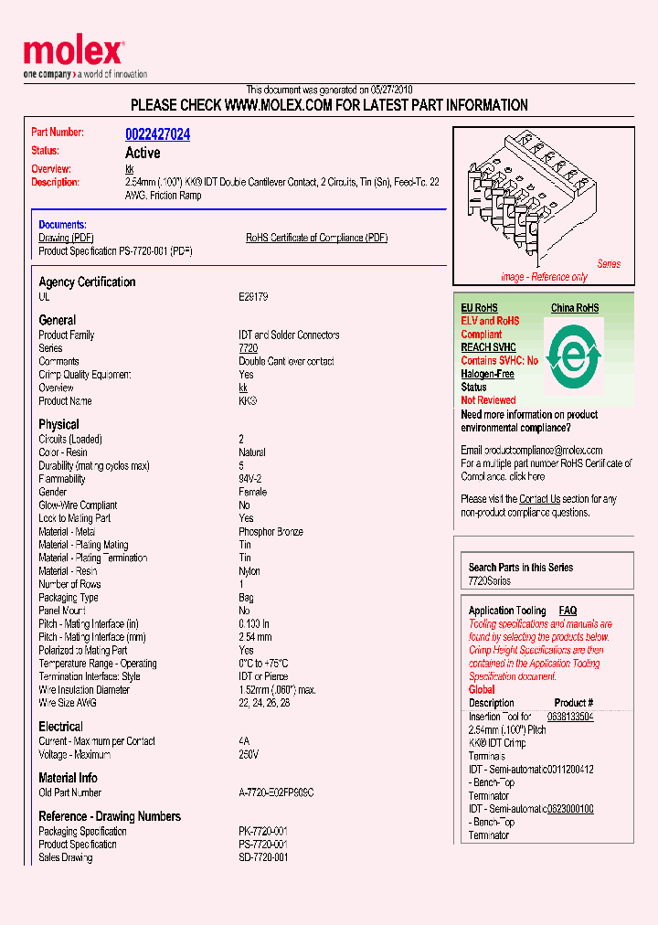 22-42-7024_1489144.PDF Datasheet