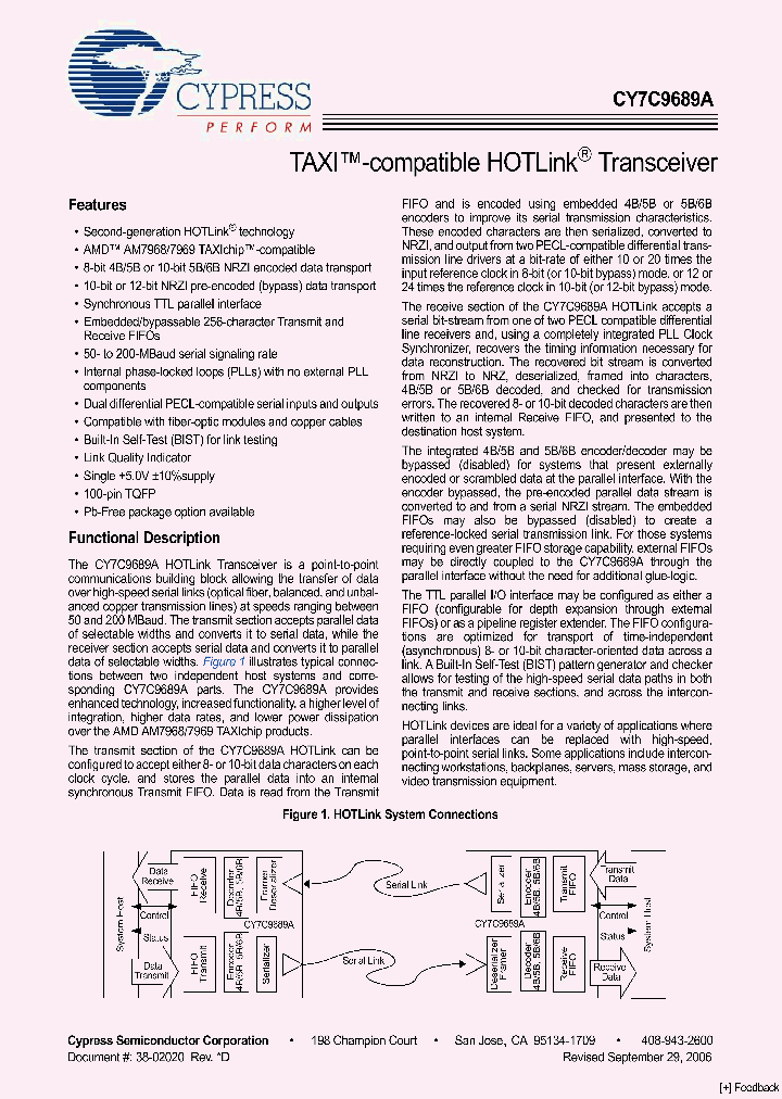 CY7C9689A-AXC_1515172.PDF Datasheet