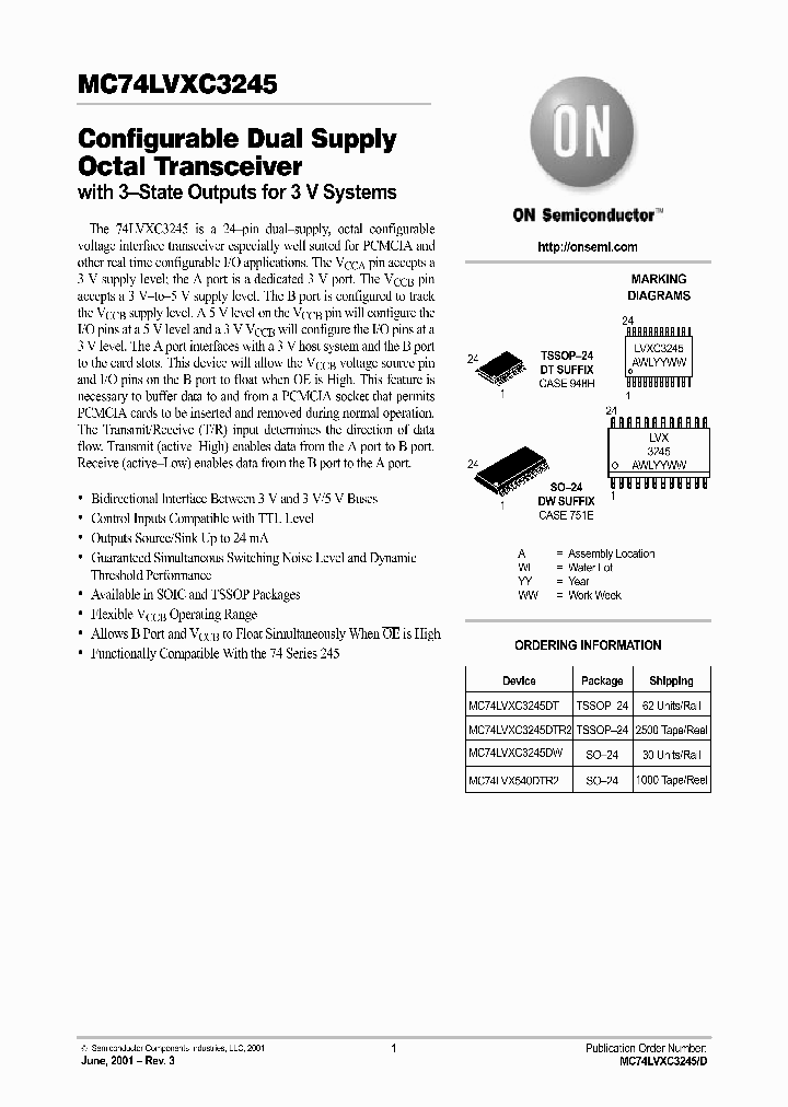 MC74LVXC3245-D_1516569.PDF Datasheet