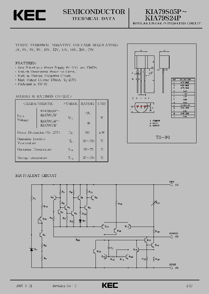 KIA79S05P_1530641.PDF Datasheet