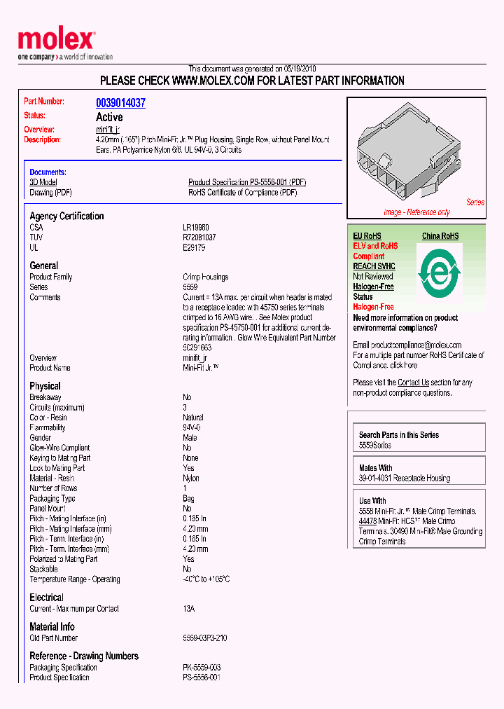 39-01-4032_1533616.PDF Datasheet