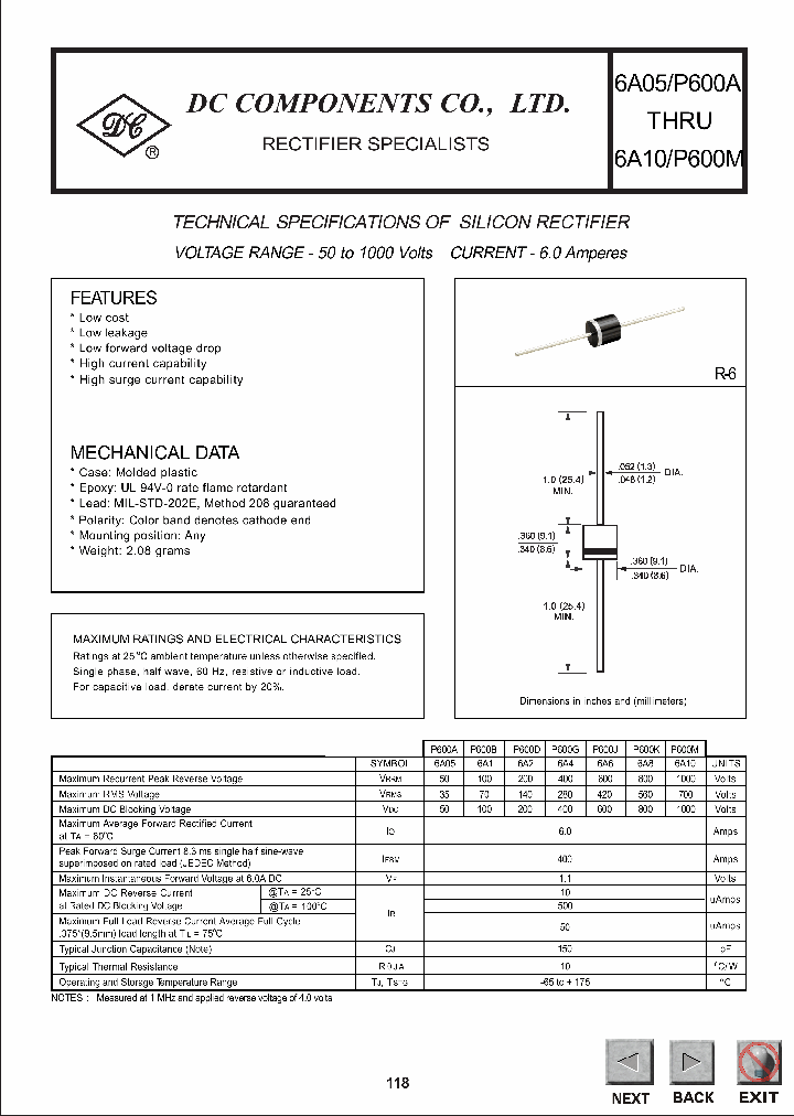 6A10_871206.PDF Datasheet