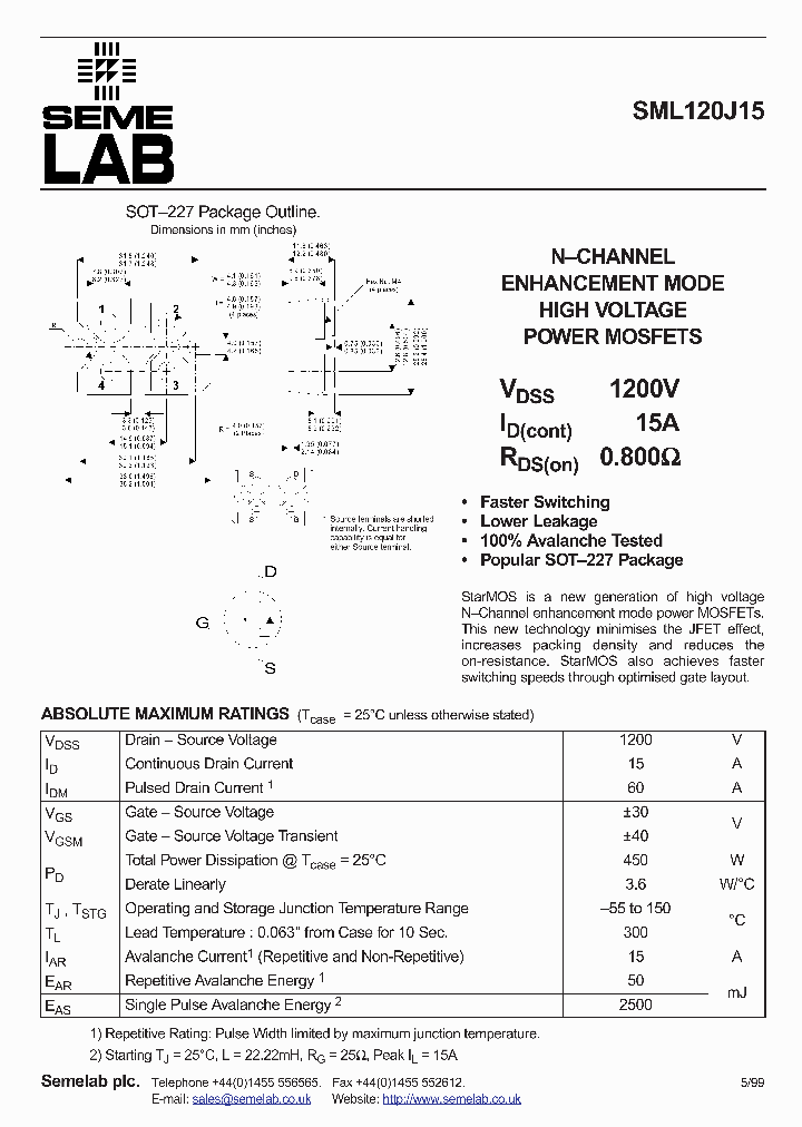 SML120J15_1558390.PDF Datasheet