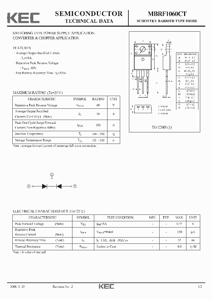 MBRF1060CT08_1565501.PDF Datasheet