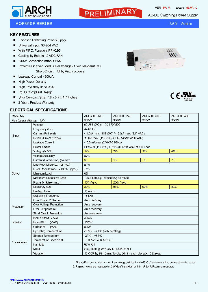 AQF360F-36S_1571610.PDF Datasheet