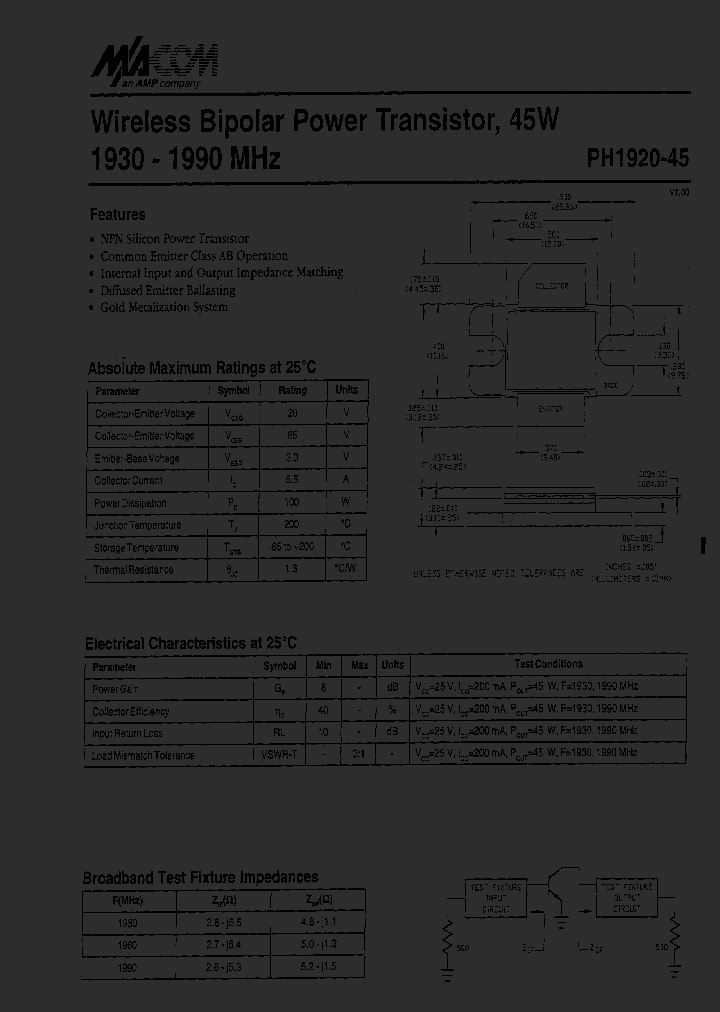 PHI920-45_876786.PDF Datasheet