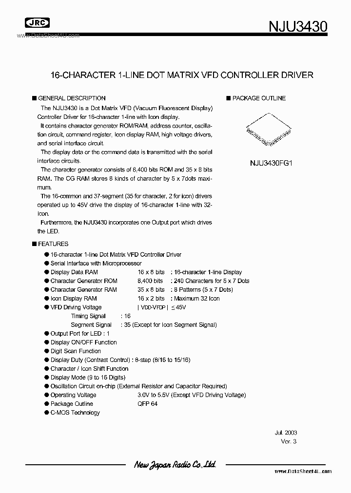 NJU3430_1564774.PDF Datasheet