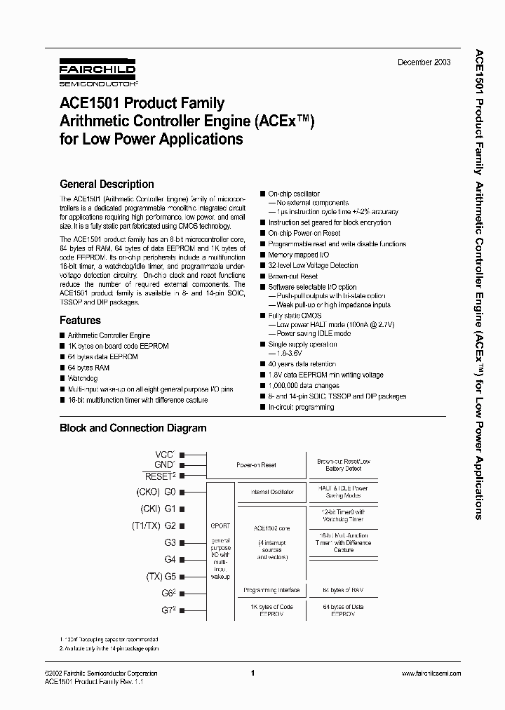 ACE1501EMT_1592447.PDF Datasheet